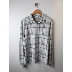 Vuori Seaview Plaid Button Down Shirt V1050 Men Large